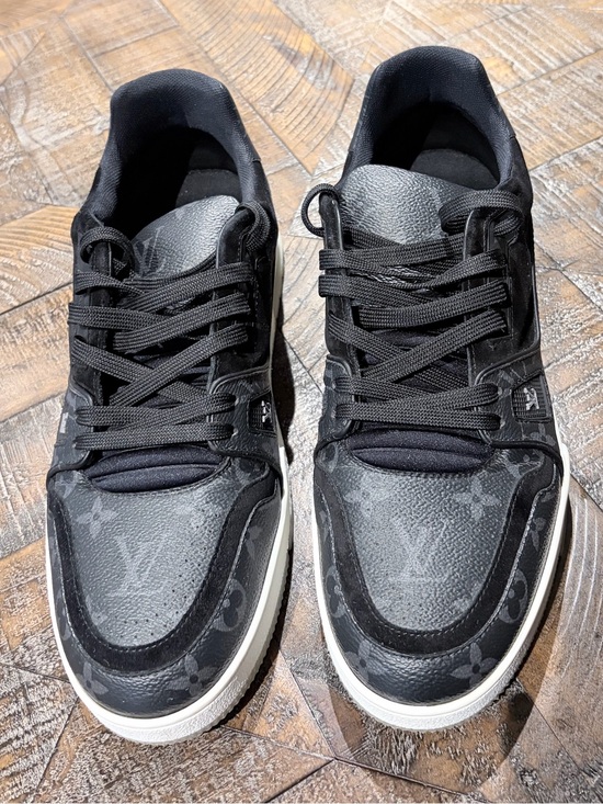 Louis Vuitton Other - Louis Vuitton LV Trainer Low "Black Monogram Shoes Men’s US Size 10.5